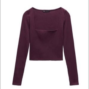 Ribbed Zara Top